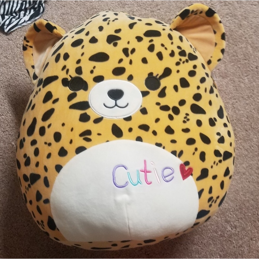 JUMBO 16" Lexie Cheetah Squishmallow Valentine Special Edition
